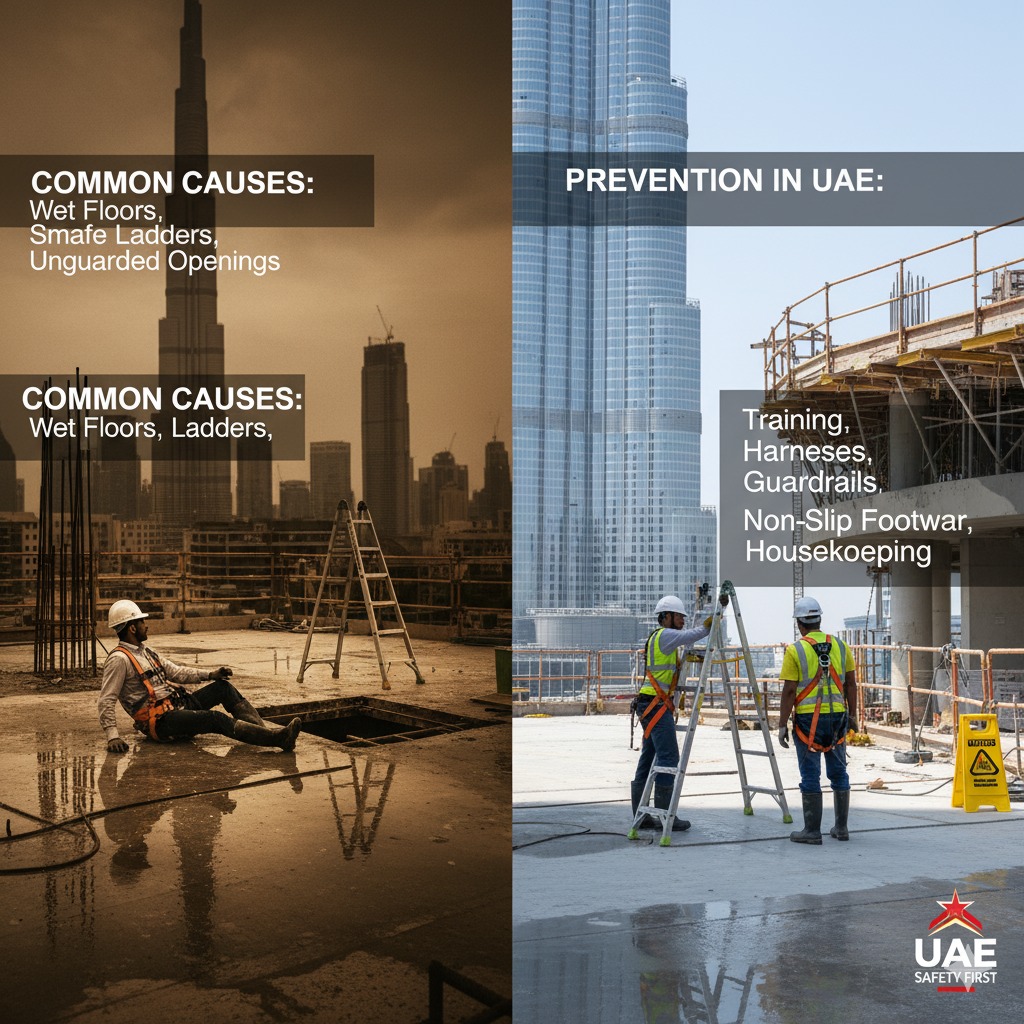 Common Causes of Fall Accidents and How to Prevent Them in UAE