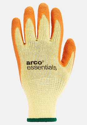 Arco Essentials Latex Coated Work Gloves - 1234500