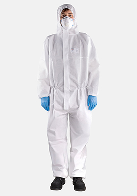 Arco SMS Type 5/6 White Chemical Coverall - 18C1100